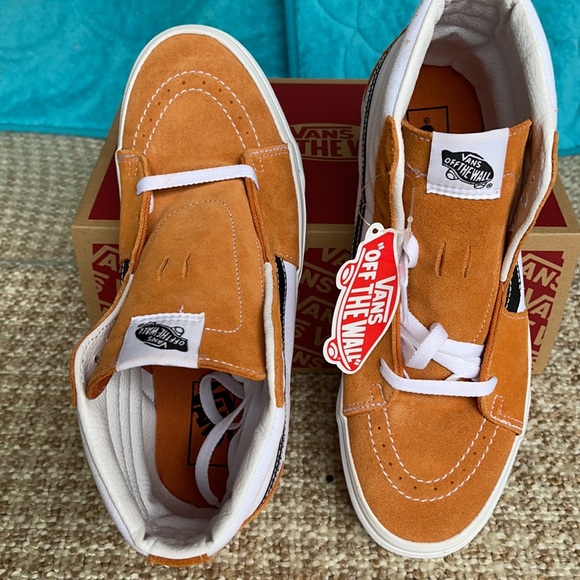 Vans Sk8-Hi Retro Sport Apricot/True White Men’s - Picture 13 of 16